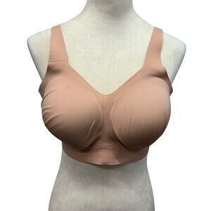 Minimalist Comfort Beyond Bra Evelyn Bobbie Nude Wireless Support Size L
